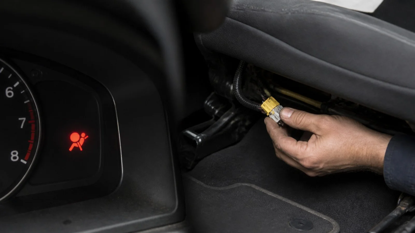 Airbag Lambası Neden Yanar? Koltuk Soketi, Sargı ve Akü Etkisi